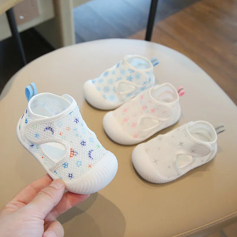 Zapatitos Ergonómicos de Verano Nube™ – Malla Respirable y Ajuste de Velcro