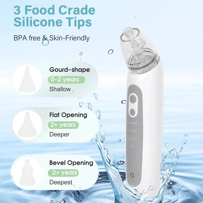 Aspirador Nasal Eléctrico Silencioso Nube™ – Alivio Inmediato para tu Bebé