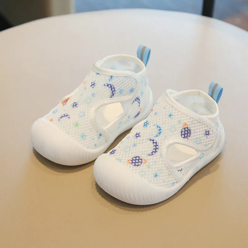 Zapatitos Ergonómicos de Verano Nube™ – Malla Respirable y Ajuste de Velcro