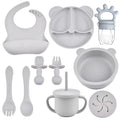 Set de Alimentación Completo 9 Piezas Nube™ – Silicona Premium Antiderrames