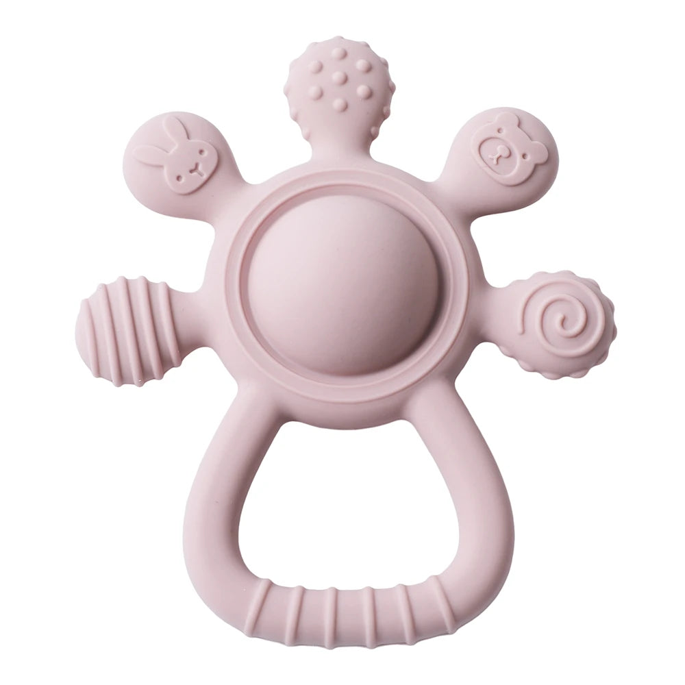 Mordedor de Silicona Antidolor Nube™ – Alivio de Dentición y Refrigerable