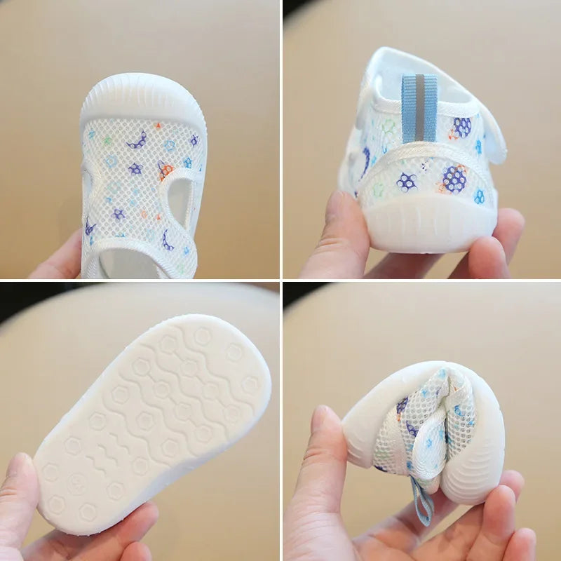 Zapatitos Ergonómicos de Verano Nube™ – Malla Respirable y Ajuste de Velcro