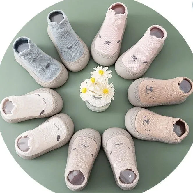 Zapatitos Calcetín Ergonómicos Primeros Pasos Nube™ – Suela Flexible Antideslizante