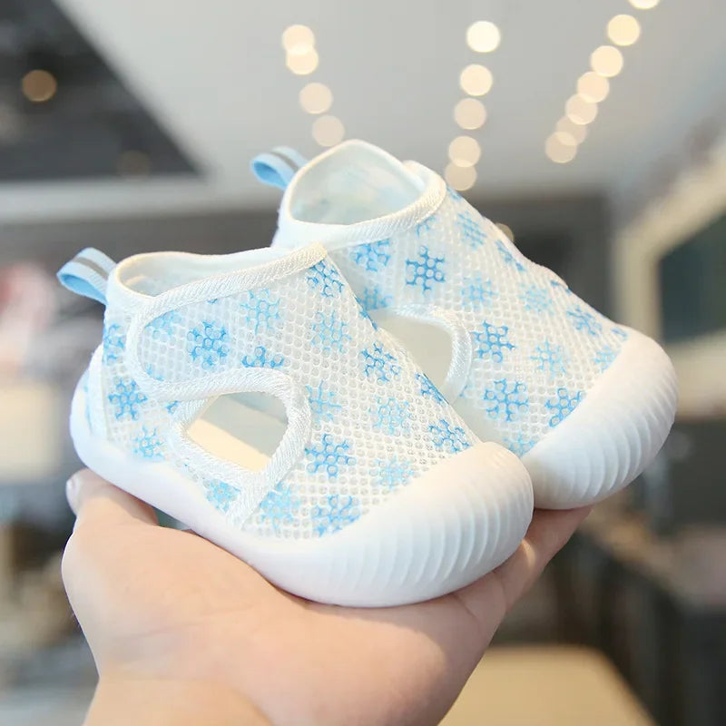 Zapatitos Ergonómicos de Verano Nube™ – Malla Respirable y Ajuste de Velcro