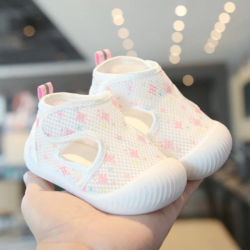 Zapatitos Ergonómicos de Verano Nube™ – Malla Respirable y Ajuste de Velcro