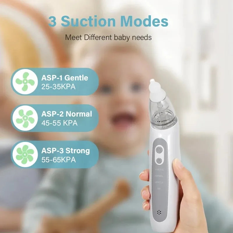 Aspirador Nasal Eléctrico Silencioso Nube™ – Alivio Inmediato para tu Bebé